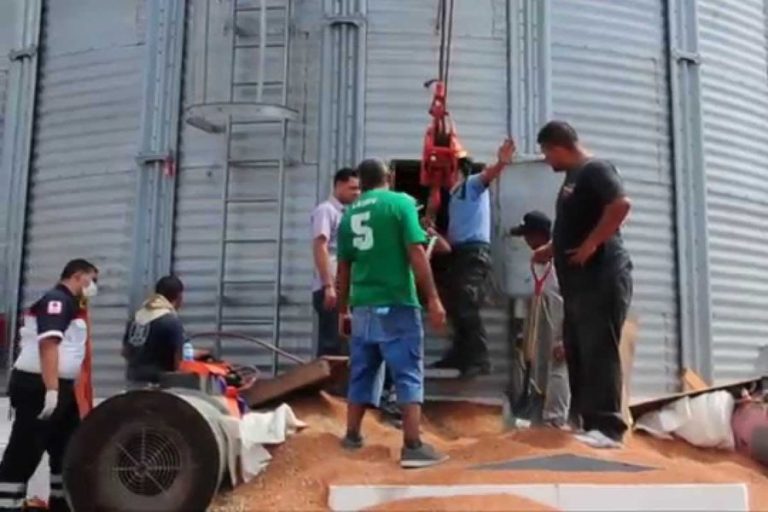 Investigan muerte de un trabajador al caer desde un silo