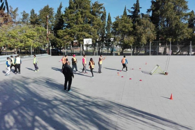 Docentes de Educación Física se capacitaron en el Polideportivo