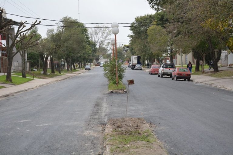 Culminó la repavimentación de Av. Los eucaliptos