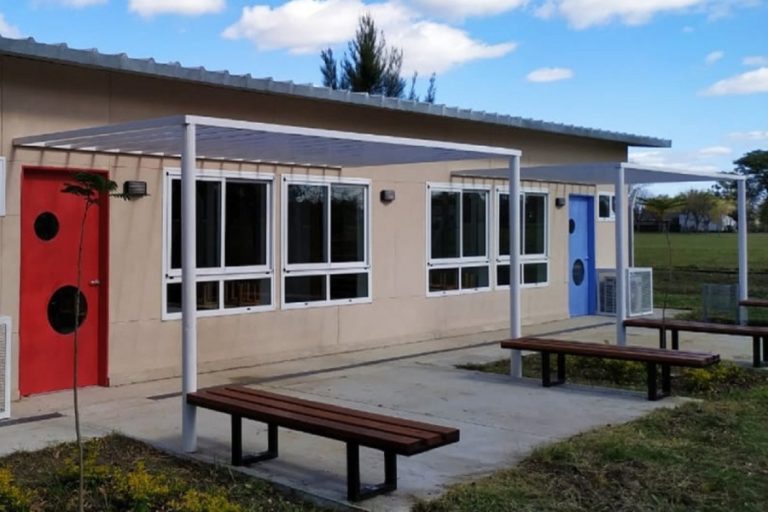 En Oro Verde se culminó una obra que fue abandonada por el gobierno de Macri