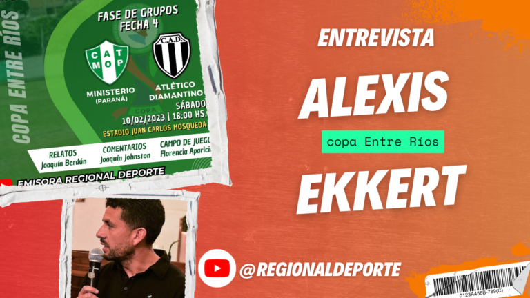 Alexis Ekkert habla sobre la victoria de Diamantino frente a Ministerio