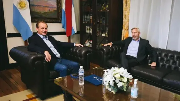 Frigerio Convocó a Bordet en una Reunión Clave por su Rol como Exgobernador
