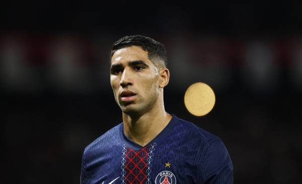 Achraf Hakimi, jugador del PSG, será juzgado por presunta violación
