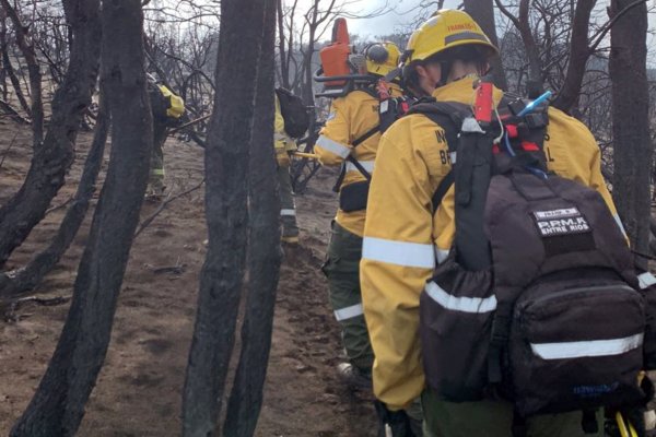 Brigadistas Entrerrianos Regresan Tras Combatir Incendios en la Patagonia