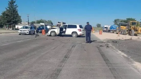 Menores heridos tras colisión en la Ruta 18